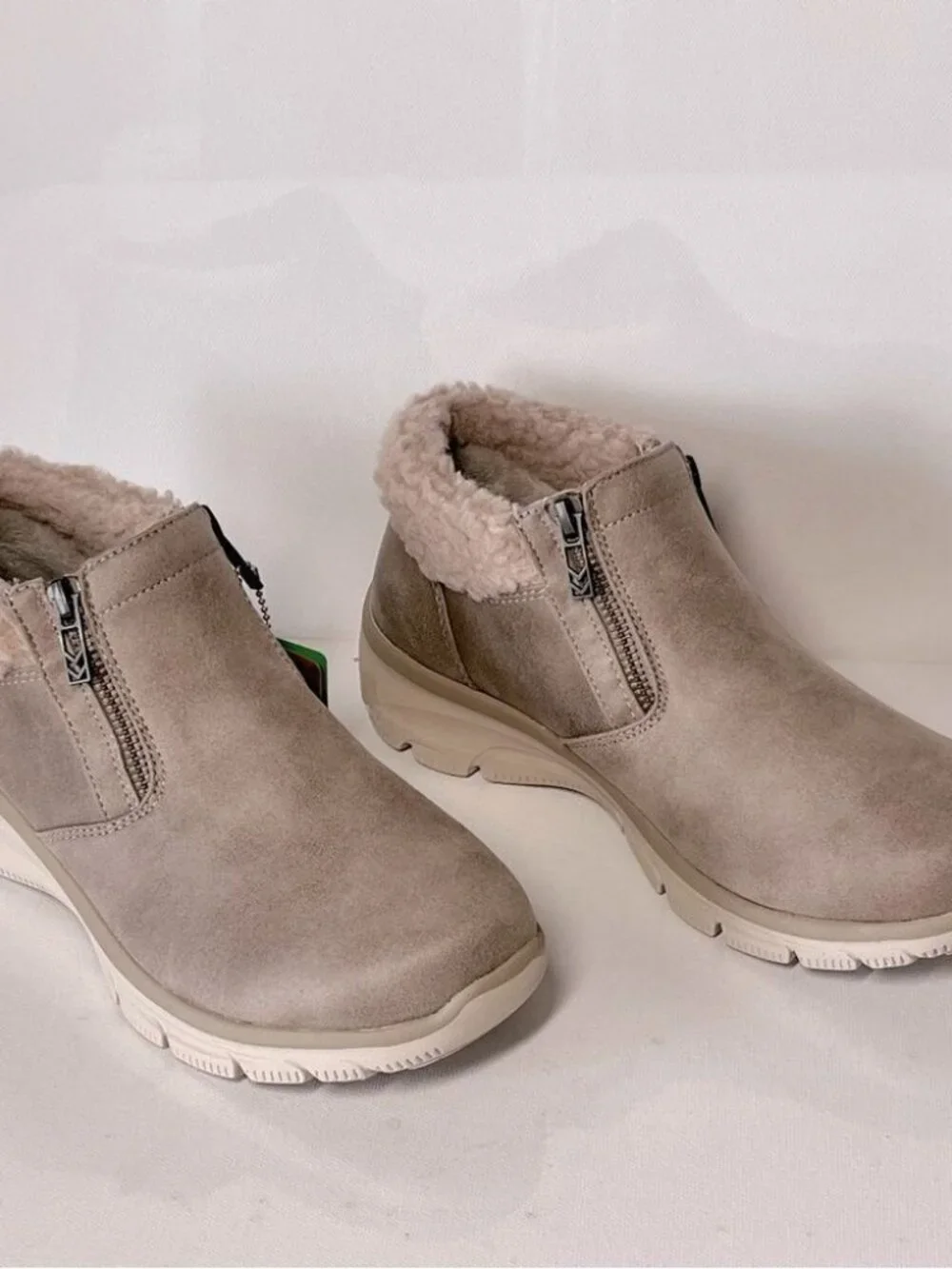 Skechers Easy Going Social Mode Water Repellent Vegan Ankle Boots